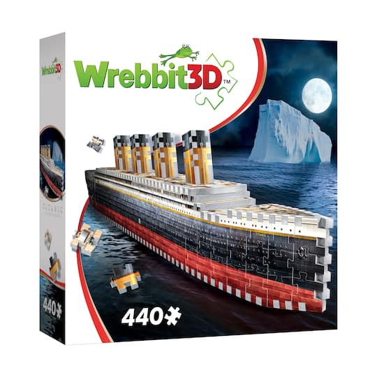 Titanic 3D Jigsaw Puzzle: 440 Pcs By Wrebbit | 12" x 12" x 3" | Michaels®